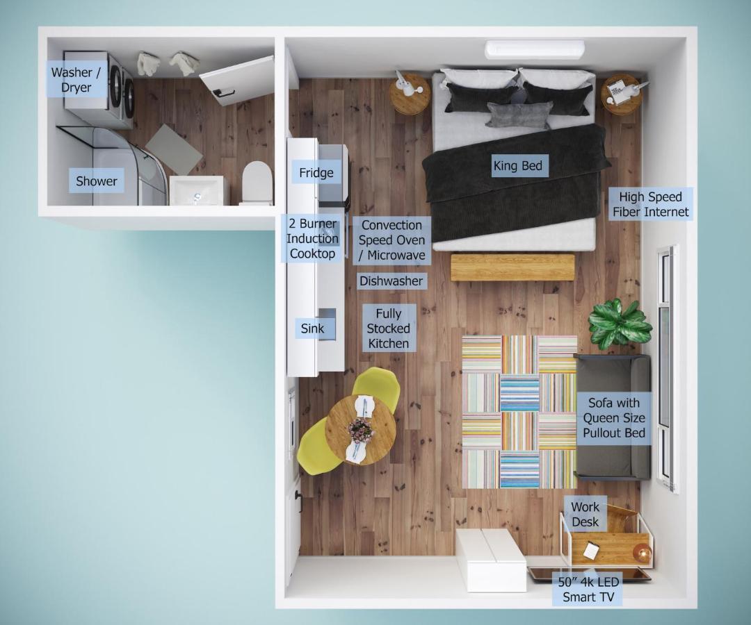 Silicon Valley Stay Apartments Сан Карлос Екстериор снимка